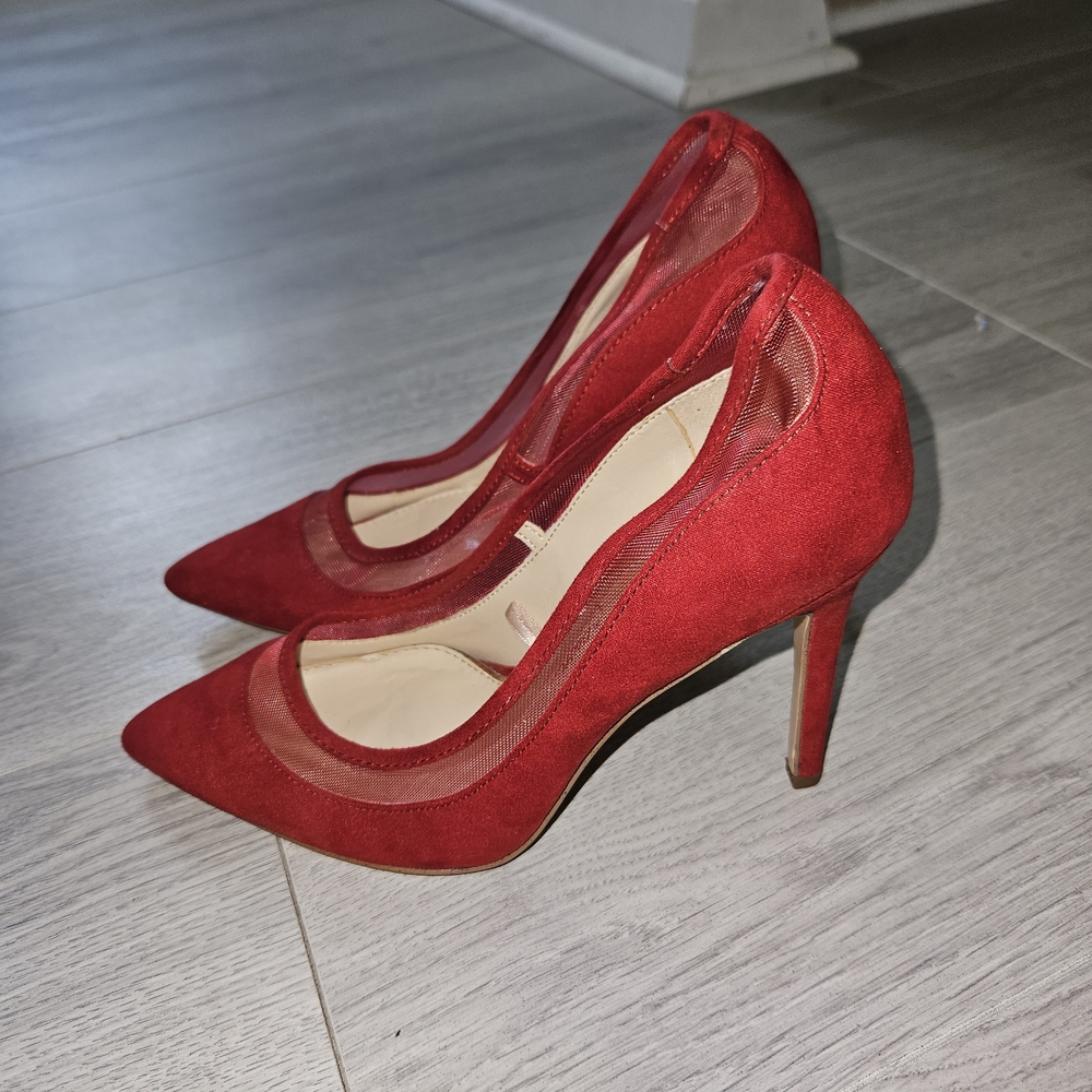 Jessica Simpson Red Stiletto Heels